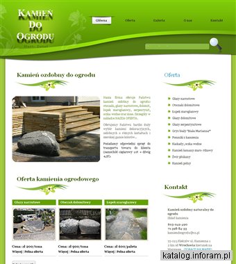 Kamień ozdobny naturalny do ogrodu Wrocław głazy, żwiry.