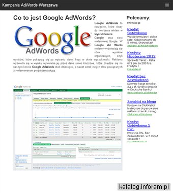 AdWords Warszawa