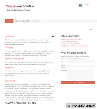 Kampanie Adwords - Kraków