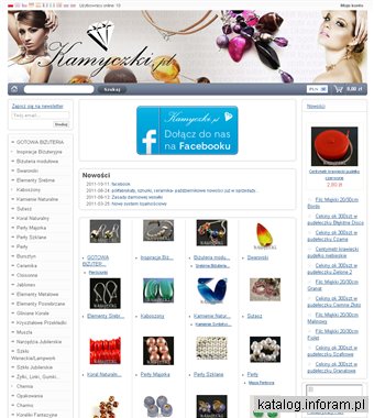 Półfabrykanty do wyrobu biżuterii