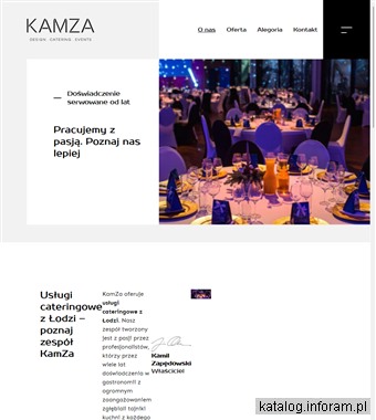 Firma Cateringowa Kamza Łódź - kamza.eu