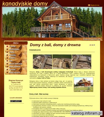 Drewniane domy z bali, drewna budowane według tradycyjnej technologii