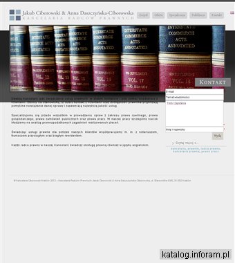 Kancelaria prawna Ciborowski w mieście Kraków