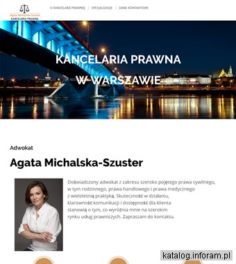 Adwokat Agata Michalska-Szuster