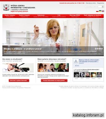 Serwis rekrutacyjny - Wyższa Szkoła Informatyki i Zarządzania w Rzeszowie