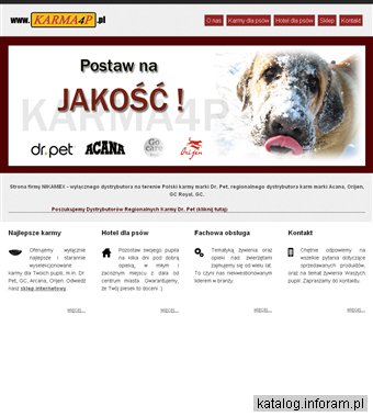 Karmy Orijen dla psów