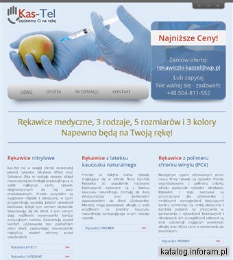 Kas-Tel - rękawice nitrylowe