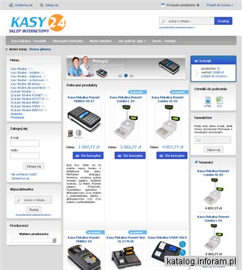 Kasy fiskalne - sklep internetowy