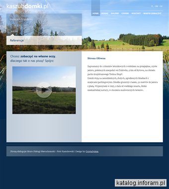 Domki nad jeziorem z plażą