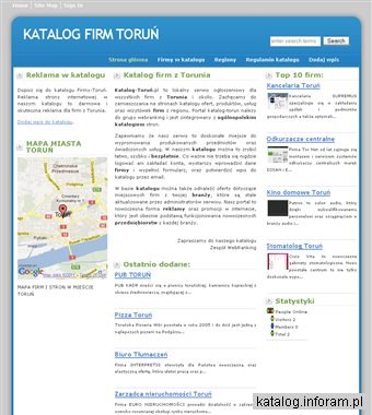 Katalog stron Toruń