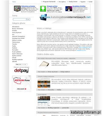 Katalog Stron Internetowych