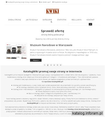 Katalog stron internetowych KatalogWiki.pl