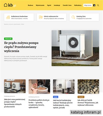 Kalkulatory Budowlane