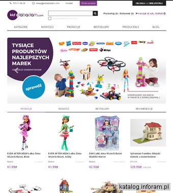 Sklep z zabawkami - kiddabadam.com