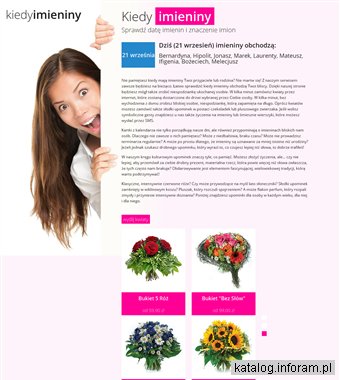 www.Kiedy-Imieniny.pl