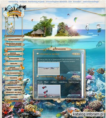 Kitesafari - kitesurfing