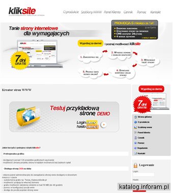 KlikSite - Kreator Stron WWW
