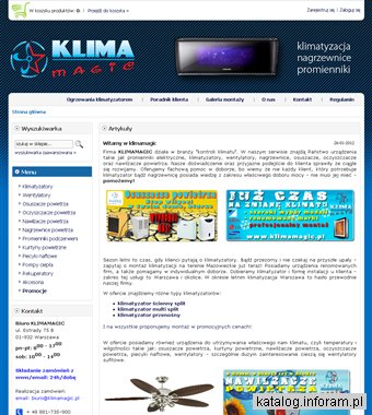Klimagic.pl – tani osuszacz powietrza