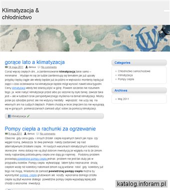 Blog o chłodnictwie klimatyzacji i pompach ciepła