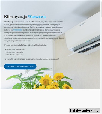 Klimatyzacja Warszawa - klimatyzacjawarszawa.com.pl