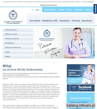 KLINIKA KRAKOWSKA PRZYCHODNIA SPECJALISTYCZNA wizyty domowe Kraków