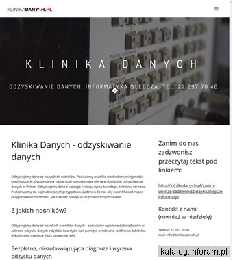Odzyskiwanie danych z dysków twardych