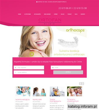 Klinika Ortofan - Stomatologia estetyczna Warszawa