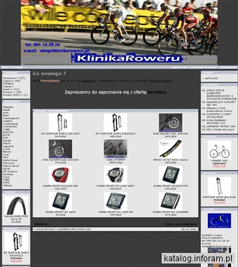 Klinikaroweru - internetowy sklep rowerowy, sklep i serwis rowerowy Kraków