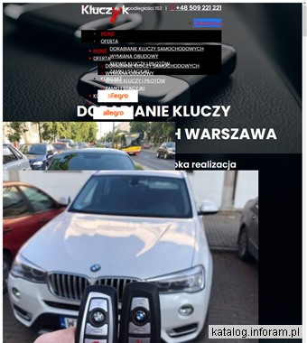 Dorabianie kluczy samochodowych Warszawa