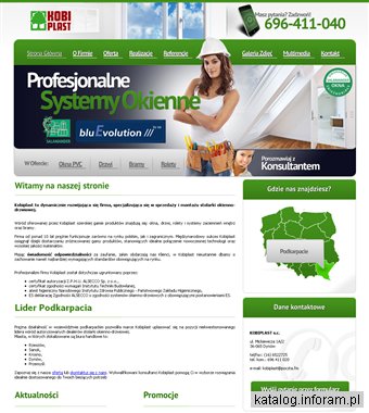Kobiplast - okna PCV i PVC