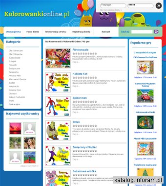 Gry kolorowanki na komputerze