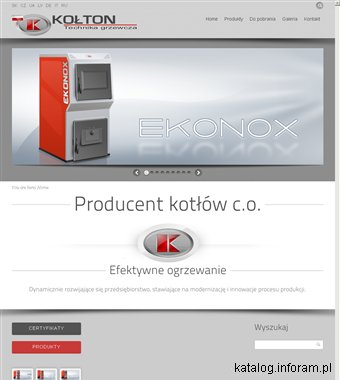 KOŁTON piece grzewcze