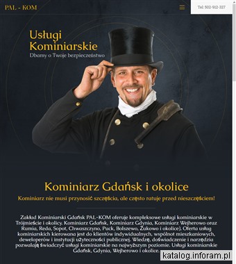 Przegląd komina Gdynia, Wejherowo, Gdańsk, Rumia