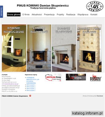 PINUS D. SKUPNIEWICZ kuchnie kaflowe Gdańsk