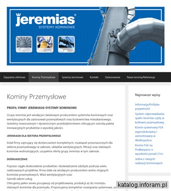 Kominy Jeremias Systemy Kominowe