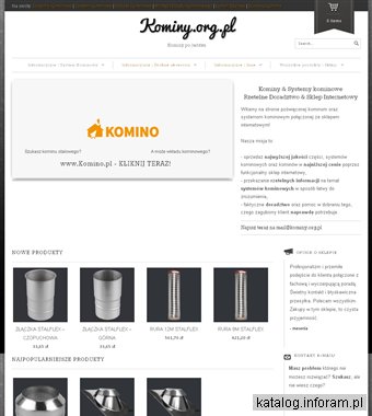 Wyposażenie Kominowe, wkłady i systemy kominowe