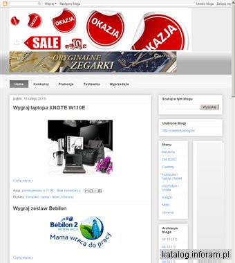 Konkursy i promocje w internecie