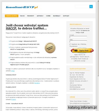 Dokumentacja HACCP - konsultant-haccp.pl