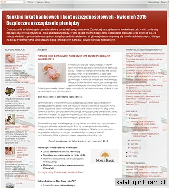 Konta-oszczednosciowe.blogspot.com - promocje bankowe