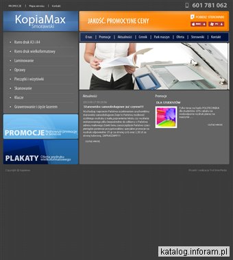 Kopiamax Smorawski oprawa dokumentów Poznań