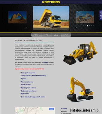 Usługi koparką, kruszywo Skoki