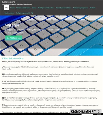 Korekta książek firma