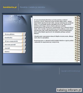 Korekta i redagowanie tekstów