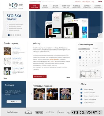 Stoiska targowe w kraju i za granicą