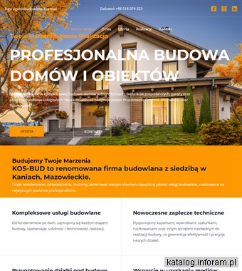 Docieplenia budynków Kanie - kos-bud-budowadomow.pl