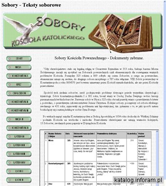 Sobory Kościoła Katolickiego