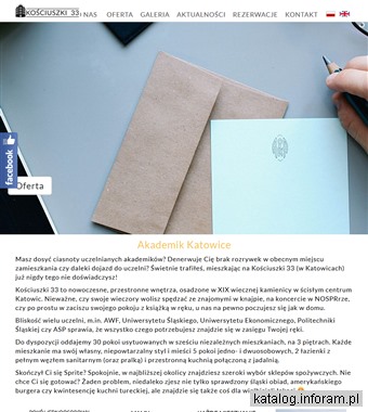 Pokój dla studenta katowice - kosciuszki33.pl