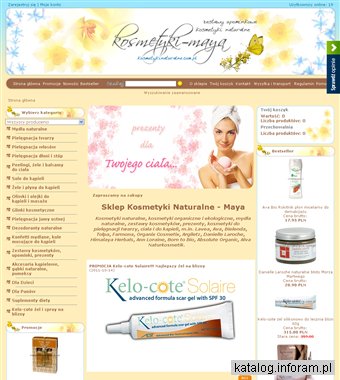 Kosmetyki Naturalne Maya sklep internetowy