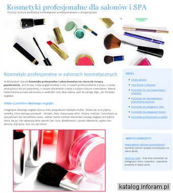 Praktyczne informacje dotyczące kosmetyków