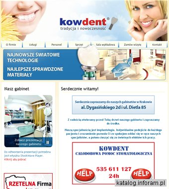 Stomatolog Kraków implanty